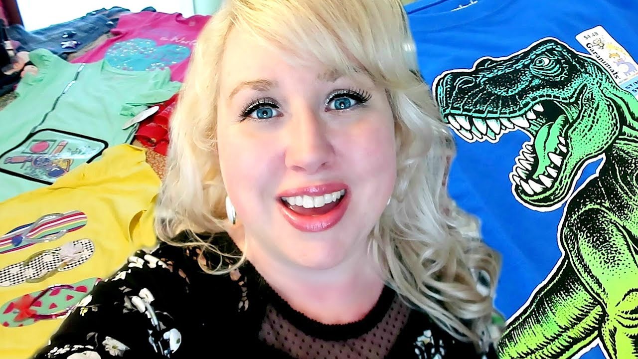 👚LARGE FAMILY Spring/Summer Clothing HUGE Walmart Haul 2019