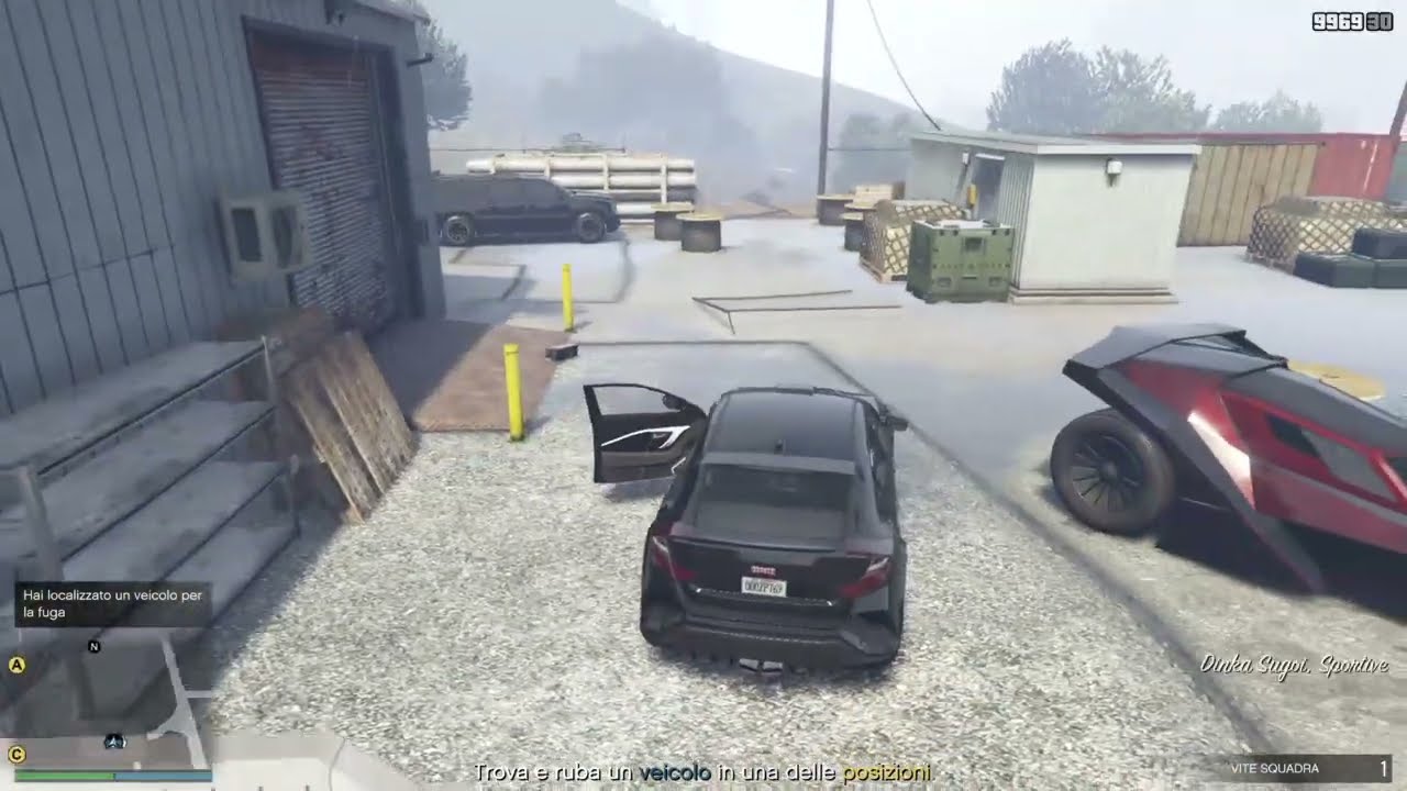 GTA5 - Colpo al Cluckin' Bell - Frega e  fuggi (B)