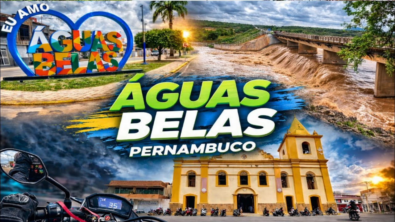 CONHECENDO A CIDADE DE ÁGUAS BELAS-PE E FUI ATÉ O RIO IPANEMA OLHA A CHEIA  #aguasbelaspernambuco