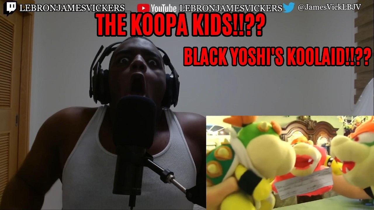 SML Movie: The Koopa Kids, SML Movie: Black Yoshi's Koolaid REACTION!!!