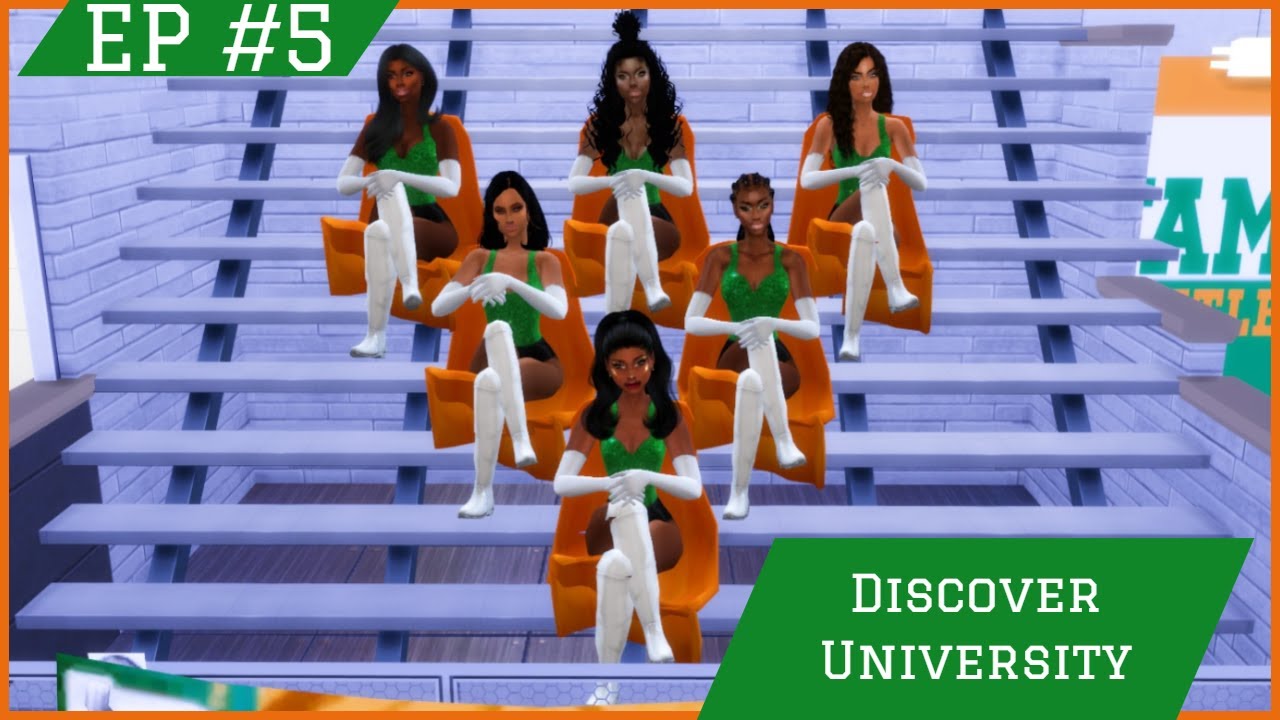 Sims 4 Discover University EP #5 DANCE TEAM TRYOUTS!!