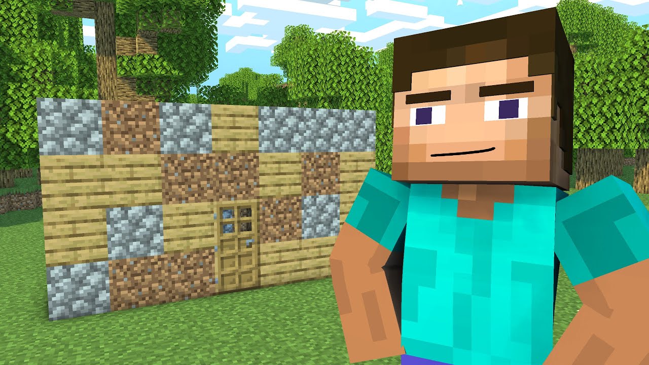 Minecraft In A Nutshell, но я переделал его с чрезмерными усилиями.