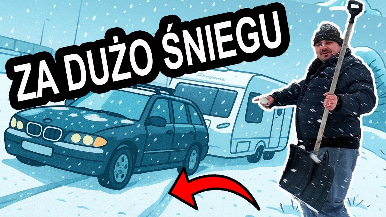 ŚNIEG nas zatrzymał - Sylwester na poboczu drogi!