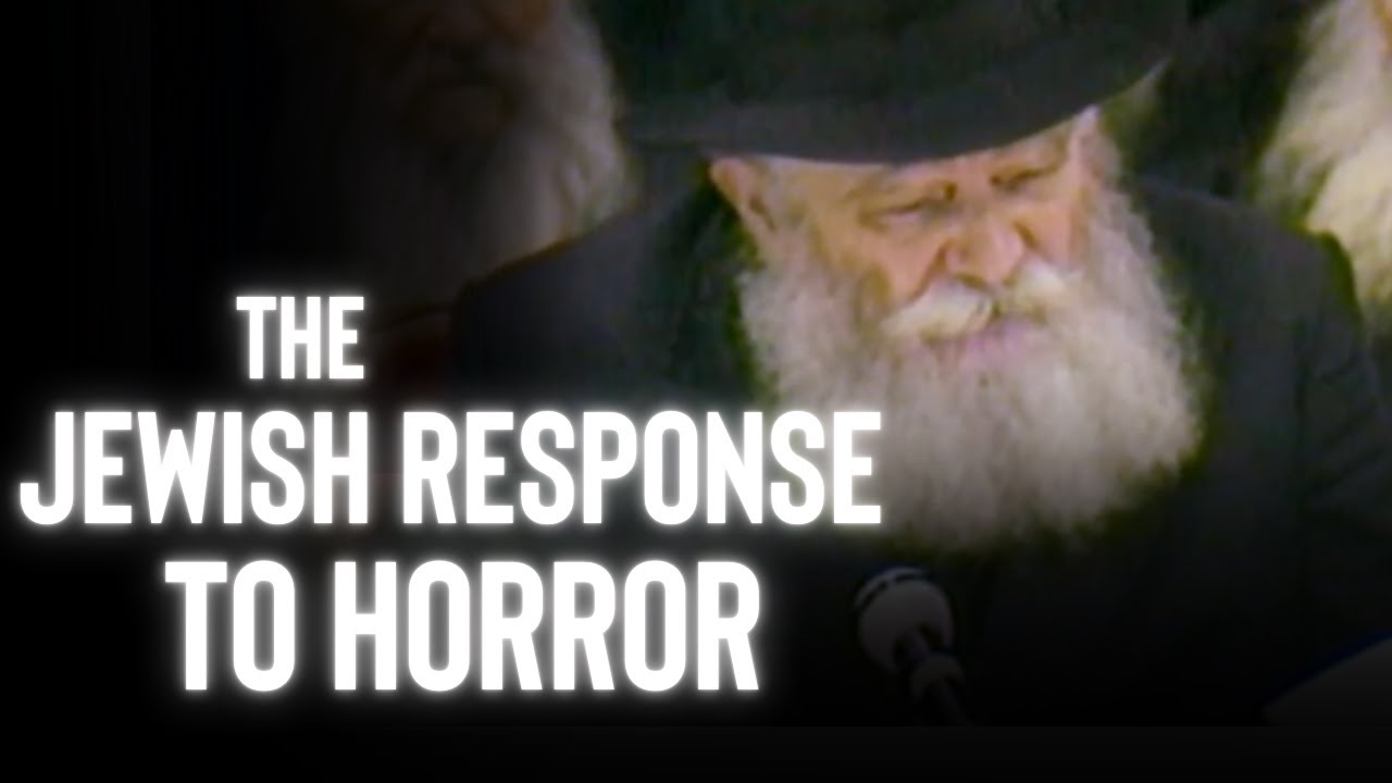 The Rebbe's message after tragedy, crime, and death