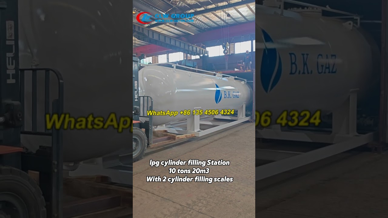 lpg filling station 10 Tons,skid type lpg cylinder,gaz refueling station 10mt to Africa#lpgstation