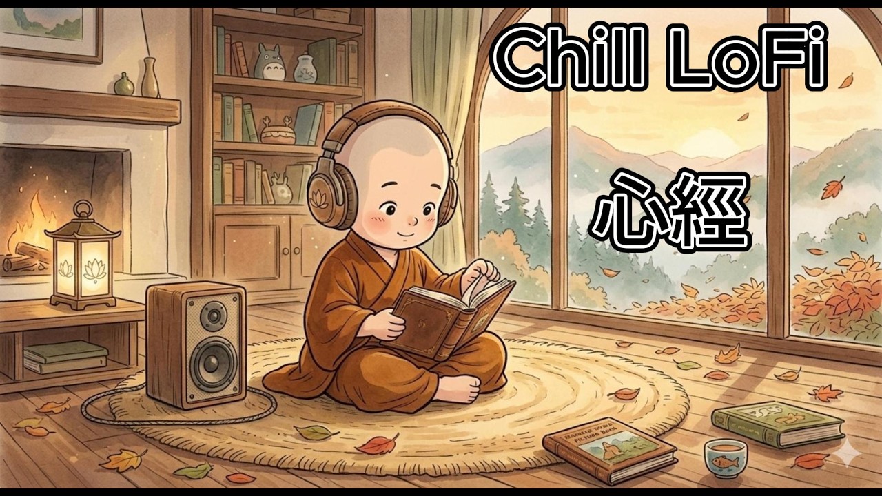 【心經】 Chill & Lo-fi 曲風｜直接聽完21遍，掃去一整天的疲憊與焦慮