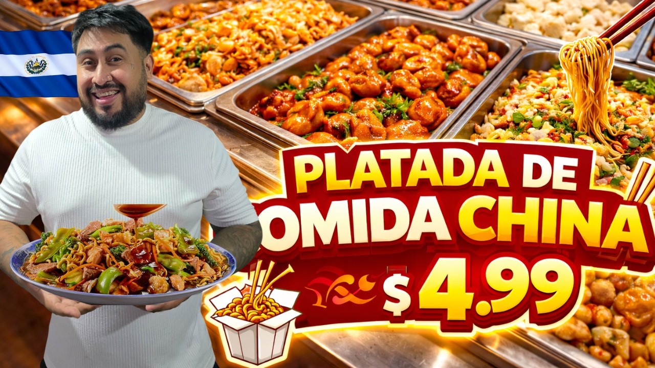 POR QUE PASA TAN LLENO ESTE RESTAURANTE DE COMIDA CHINA EN EL SALVADOR