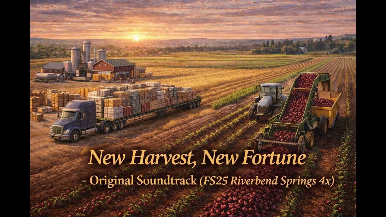 New Harvest, New Fortune — Original Soundtrack (FS25 Riverbend Springs 4x)