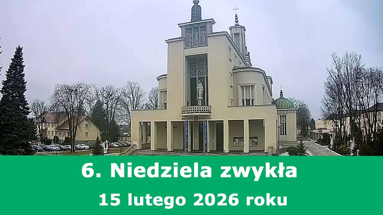 15.02 g.10:00 Msza święta na żywo | 6. Niedziela zwykła | NIEPOKALANÓW – bazylika