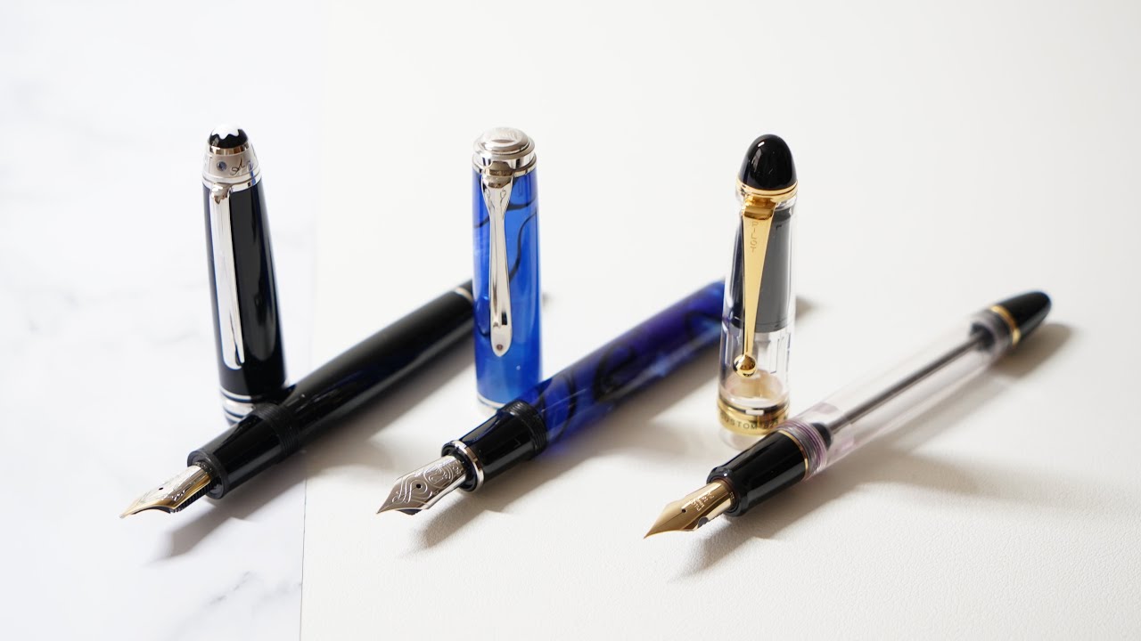 Montblanc 146 vs Pelikan M805 vs Pilot Custom 823