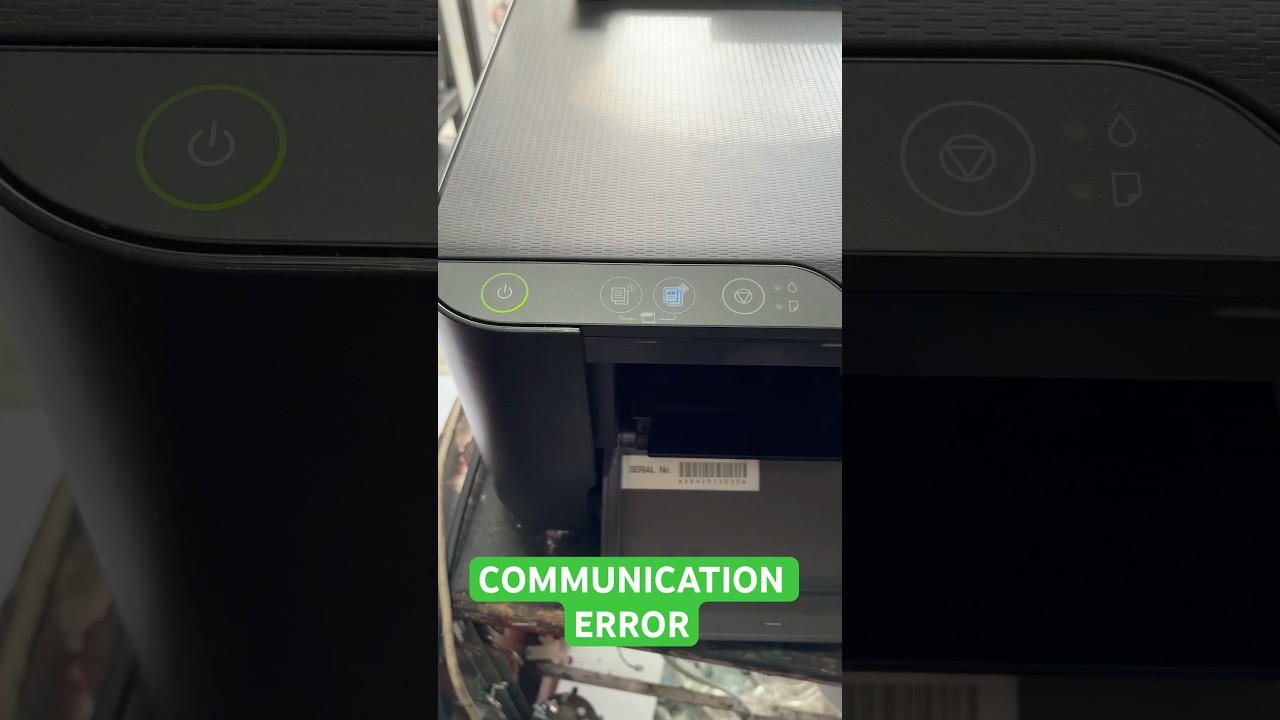 Epson L3210 Communication Error
