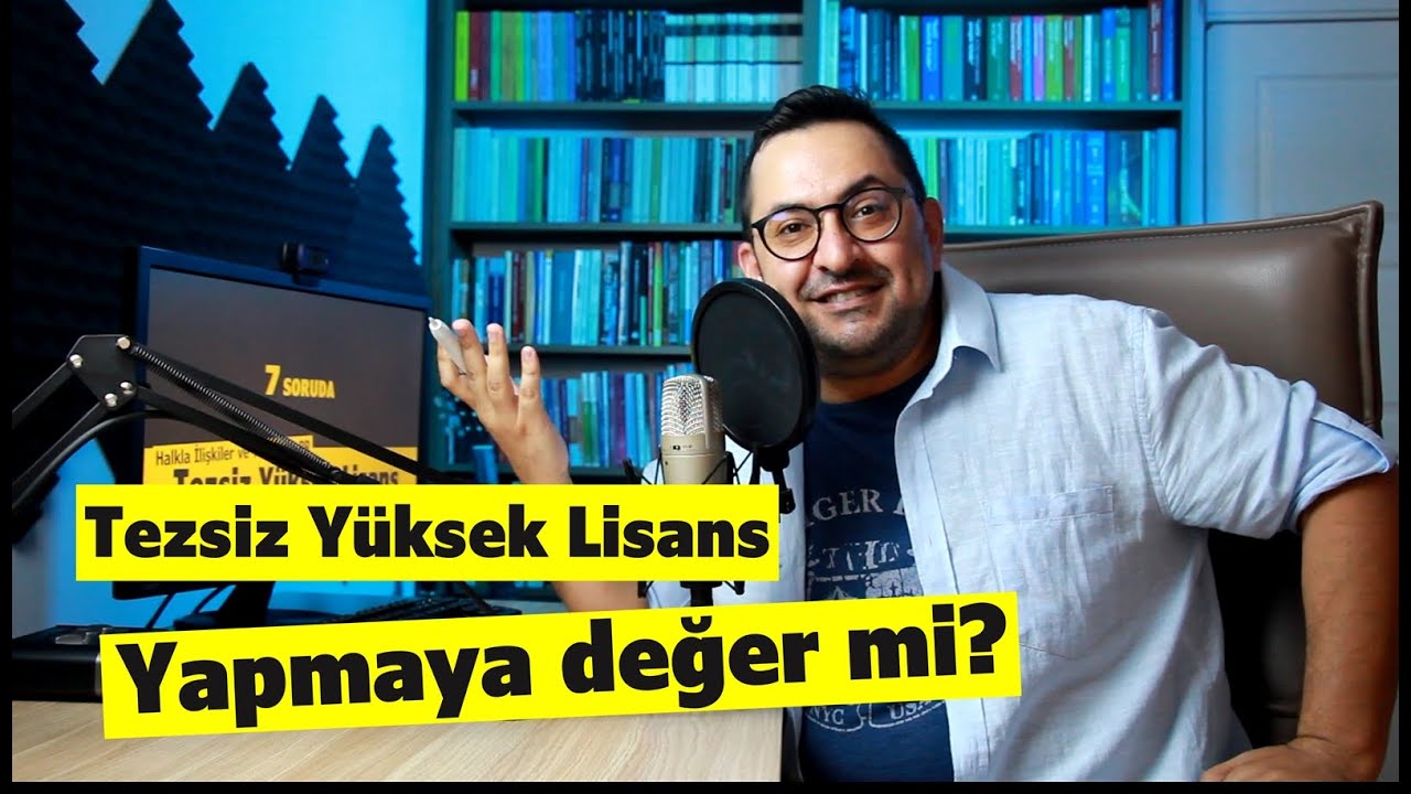Halkla İlişkiler ve Tanıtım Tezsiz Yüksek Lisans Yapmaya Değer mi?