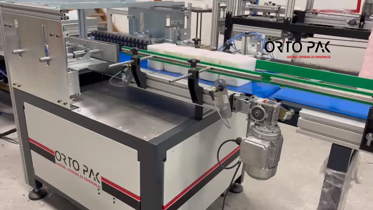 Mašina za zbirno pakovanje složivih ubrusa - V Fold Tissue Packing Machine