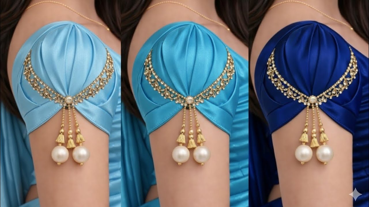 Trending sleeve design cutting and stitching| blouse sleeves design| बाजू का डिजाइन sleeves design