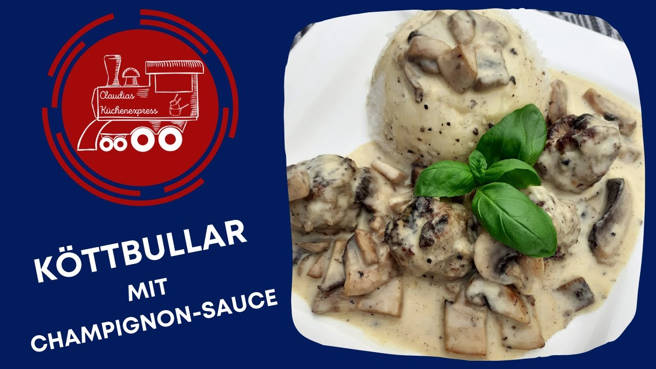 🇸🇪 KÖTTBULLAR mit Champignon-Sauce ... SCHWEDEN ... Thermomix® TM6,TM5, TM31