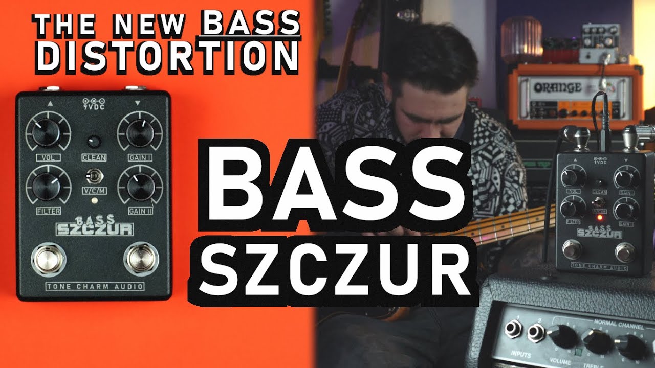 Bass Szczur Distortion Demo (Modified RAT Distortion With Clean Blend)