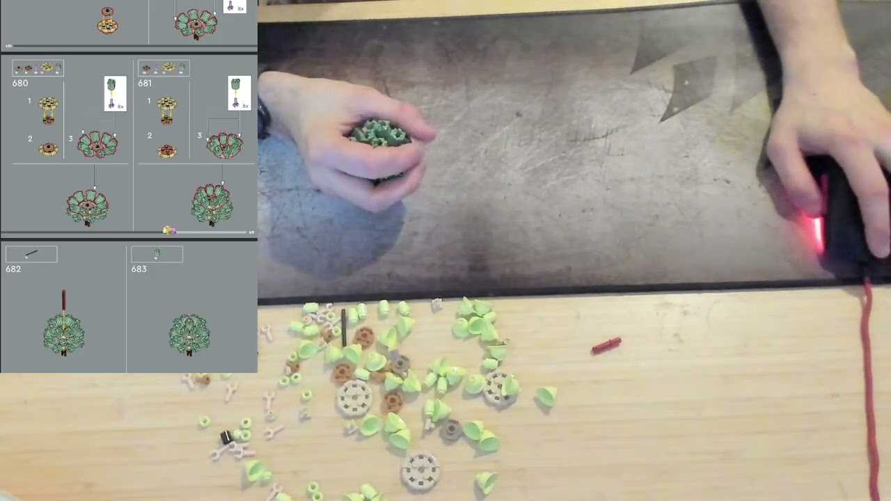 Building Lego Tropical Aquarium Finale