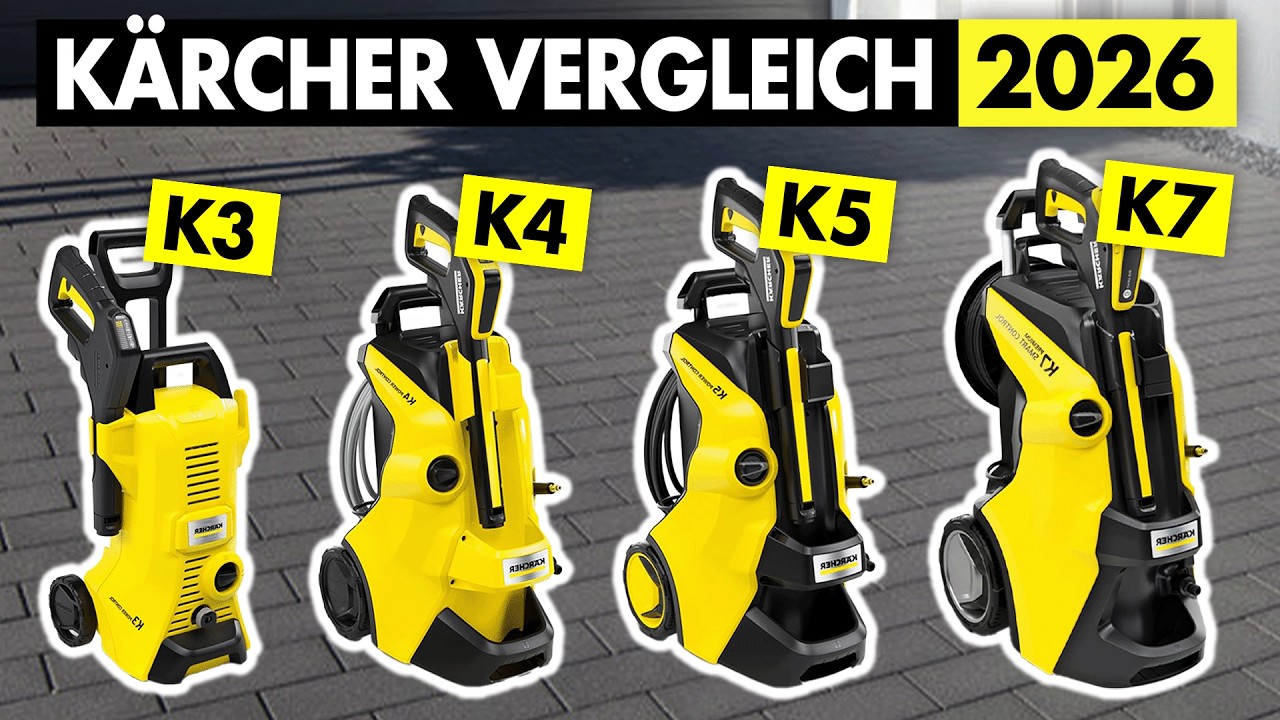 KÄRCHER HOCHDRUCKREINIGER: Welchen Soll ich Kaufen? ► Vergleich 2026