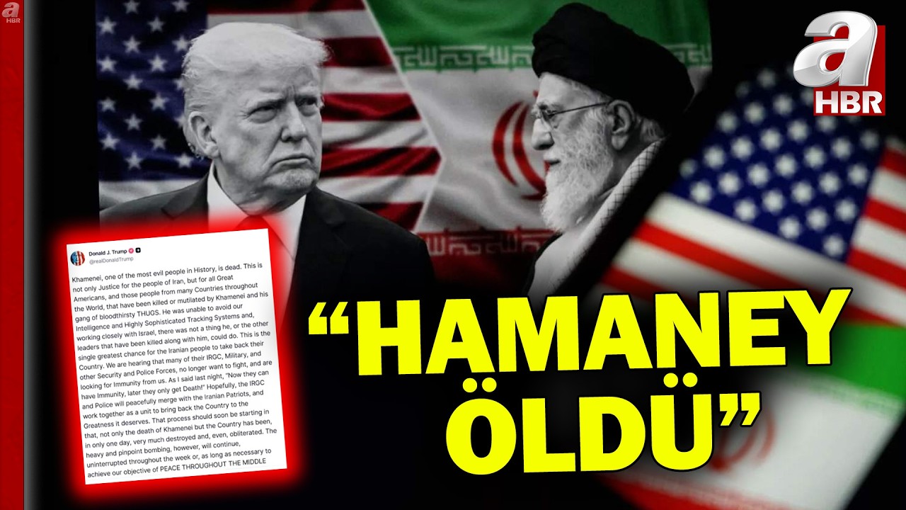 ABD Başkanı Trump: Hamaney öldü | Trump'ın açıklamalarının tüm detayları | A Haber