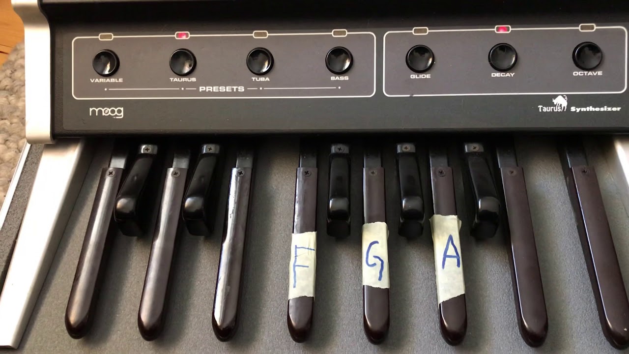Moog-taurus-genesis-second home by the sea