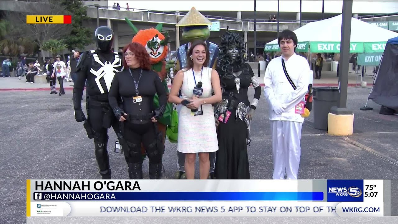 Pensacon begins with costumes, autographs, and fun in Pensacola