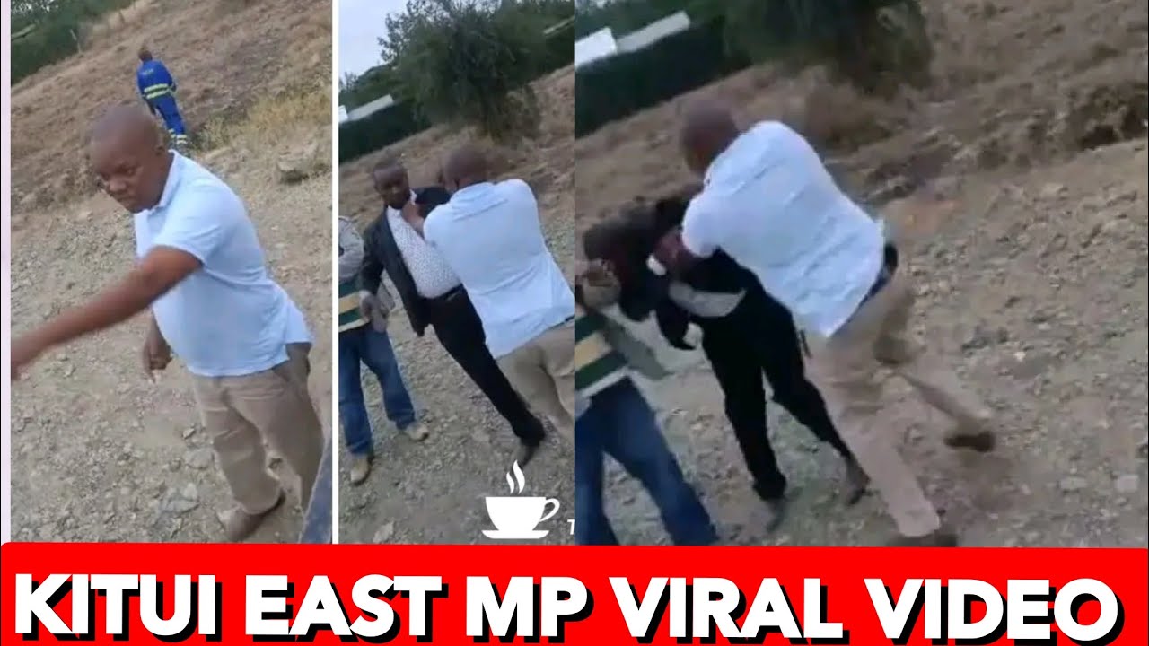 Watch the Trending Video of Kitui East MP Nimrod Mbai caught on camera slapp!ng Kenya Power official