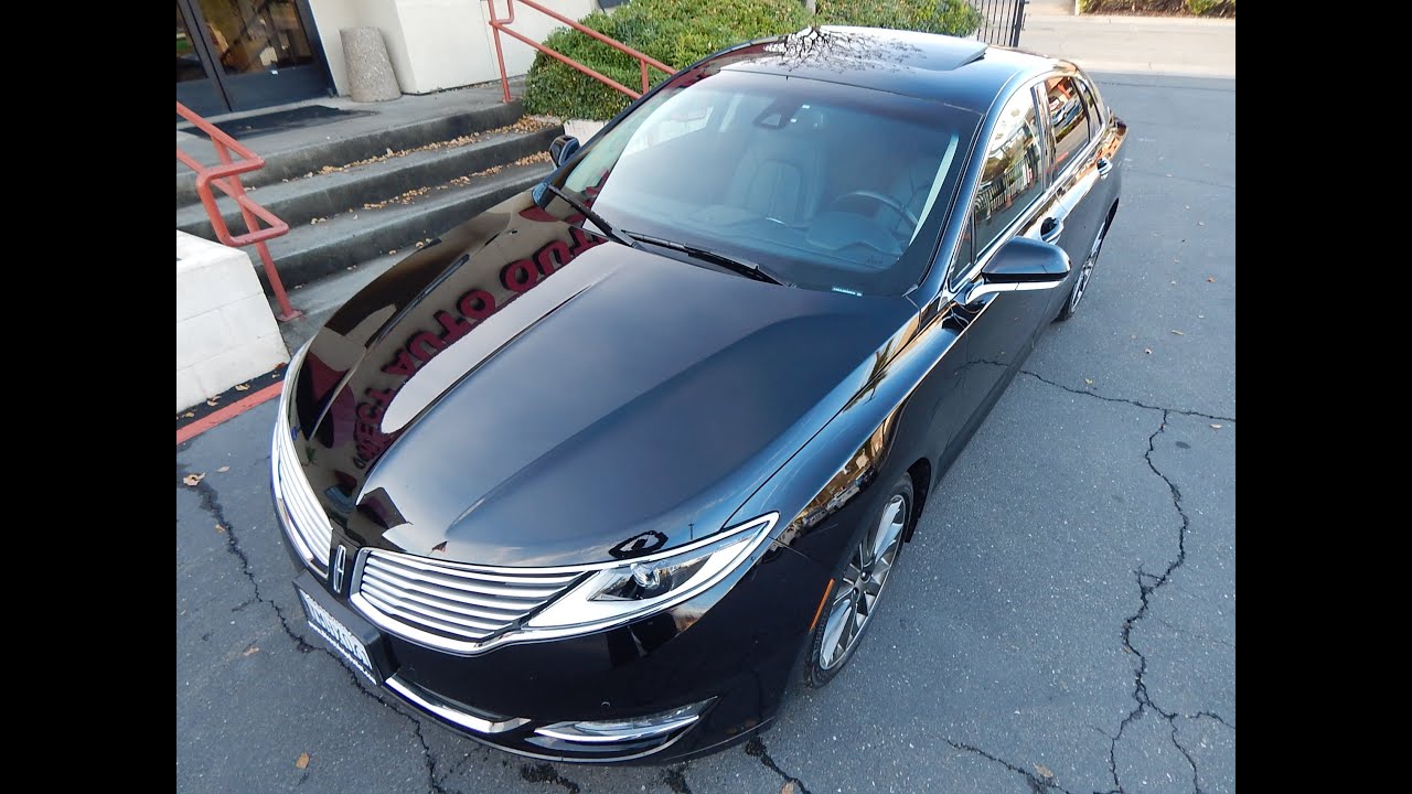 Видеообзор роскошного седана Lincoln MKZ Hybrid 2016 года.