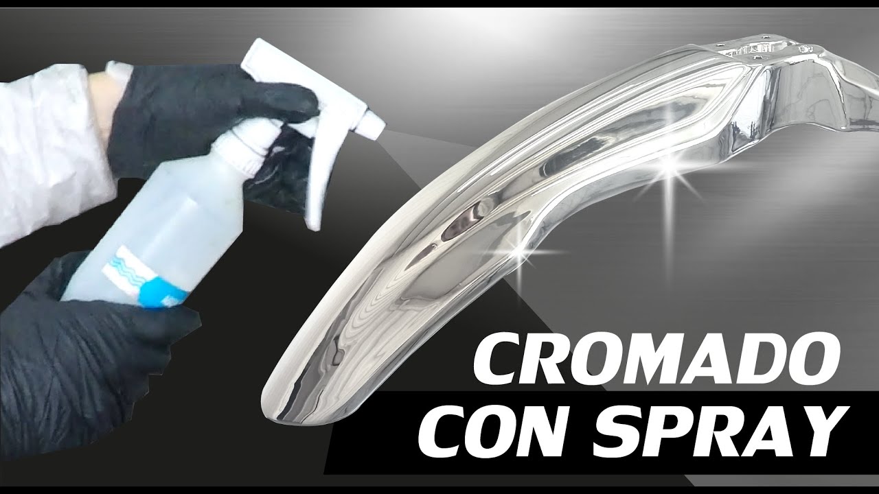 Kit de Cromado Con Spray - Croma Cualquier Material