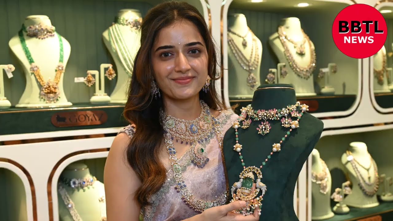 Goyaz: India's Largest 'Luxury Silver Jewellery Brand inaugurated by actress Ashika Ranganath.