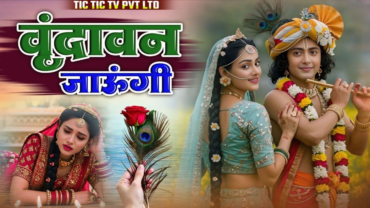 Vrindavan Jaungi | वृन्दावन जाउंगी | मेरे उठे विरह में पीर | Krishna Bhajan 2026 | #krishna #radhe