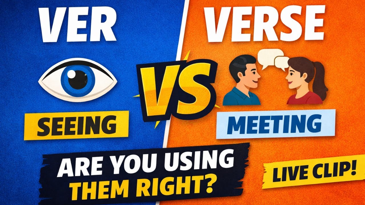 You’re Using VER Wrong (Ver vs Verse Explained)