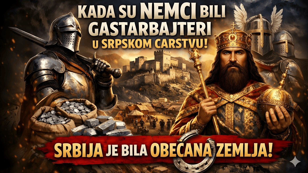 PRE 700 GODINA NEMCI SU RADILI ZA SRBE! DOLAZILI SU U SRBIJU PO BOLJI ŽIVOT!