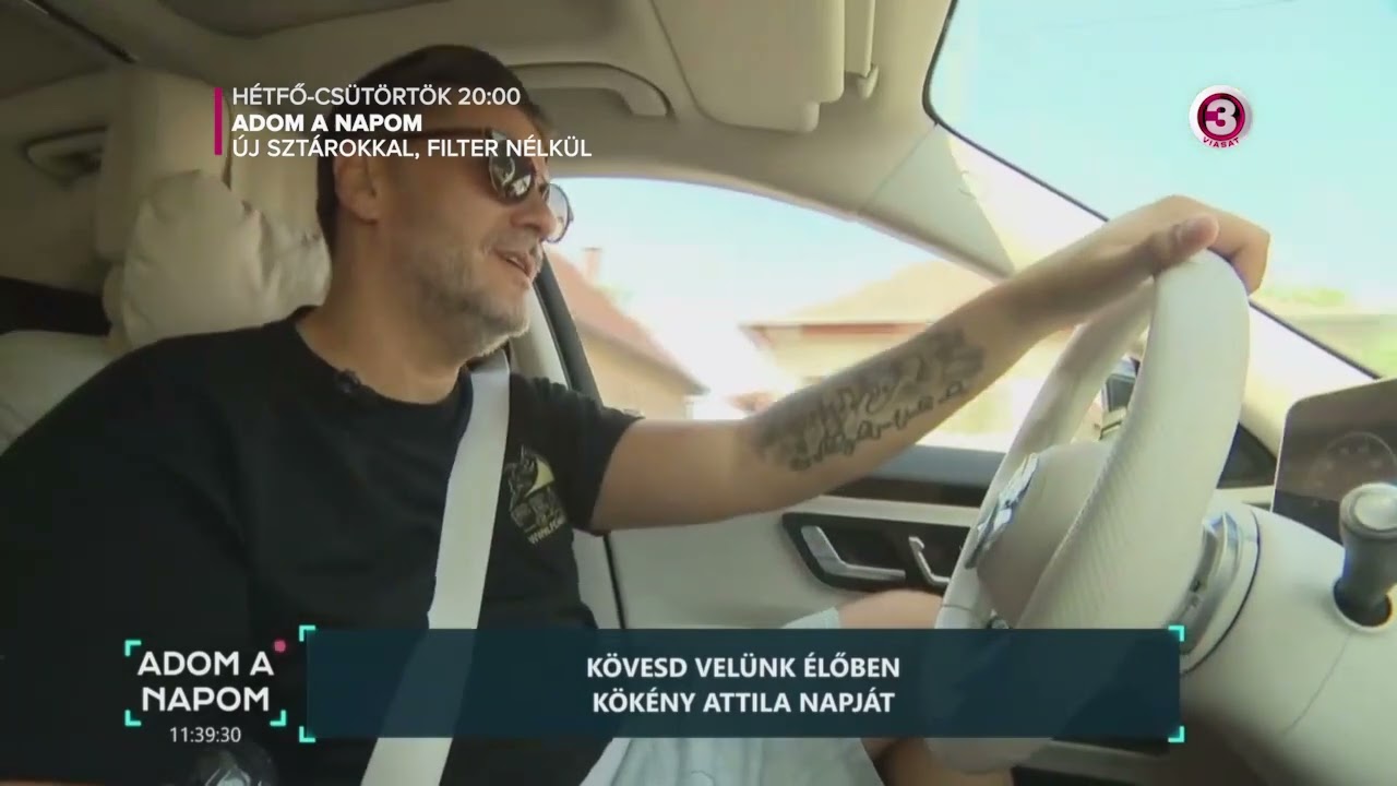 Adom a napom – Gyermekkoráról mesélt Kökény Attila