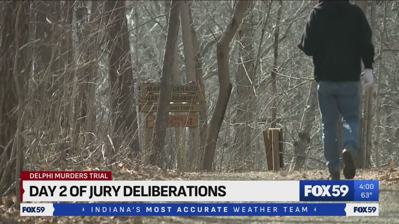 Day 2 of jury deliberations in the Delphi murders trial