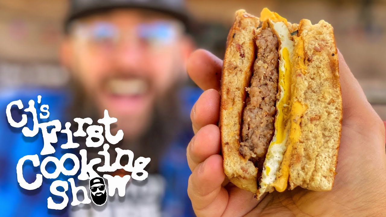 Recipe Recreation - The McGriddle | Cj's First Cooking Show | Blackstone Griddle