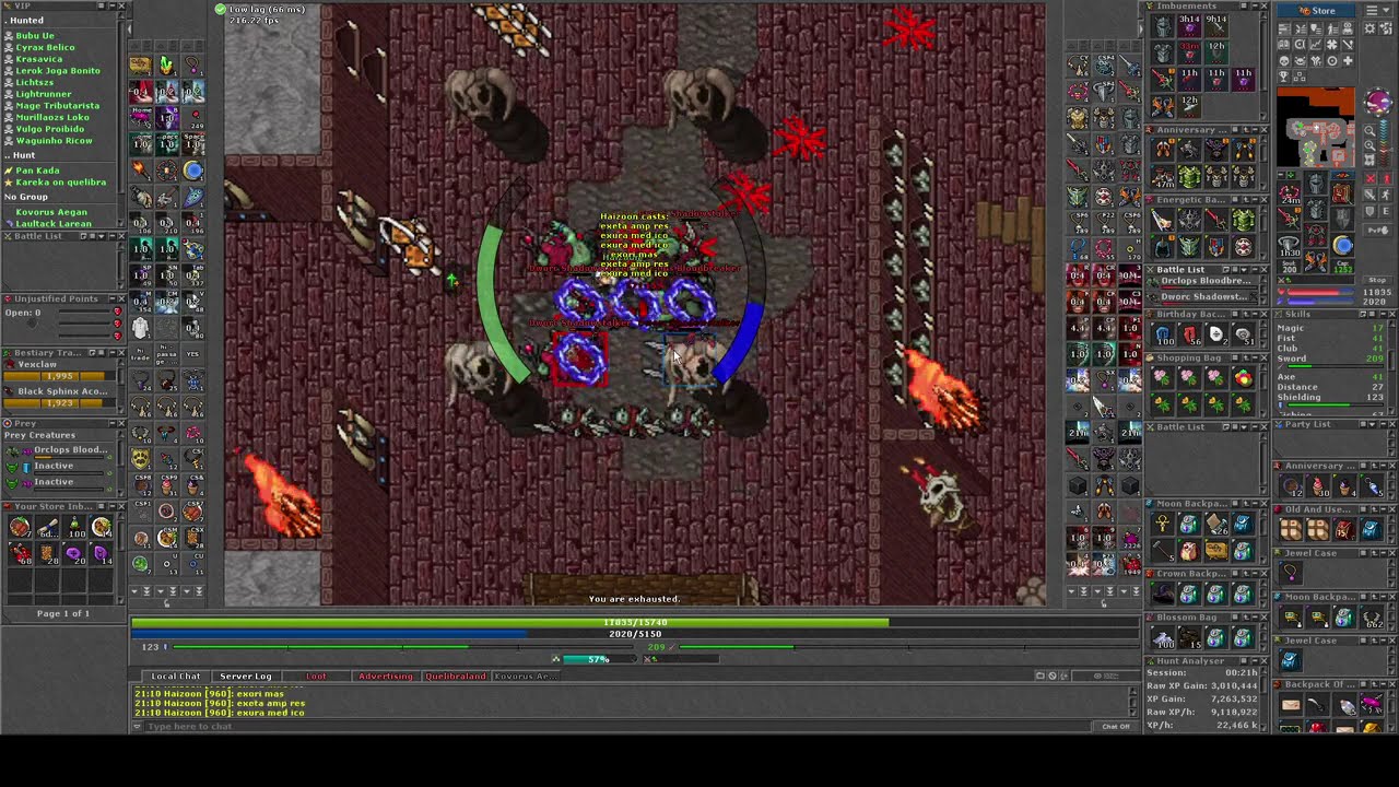 LEVEL UP 961 - PEAK 9.5kk RAW XP SOLO - NO PRAYs