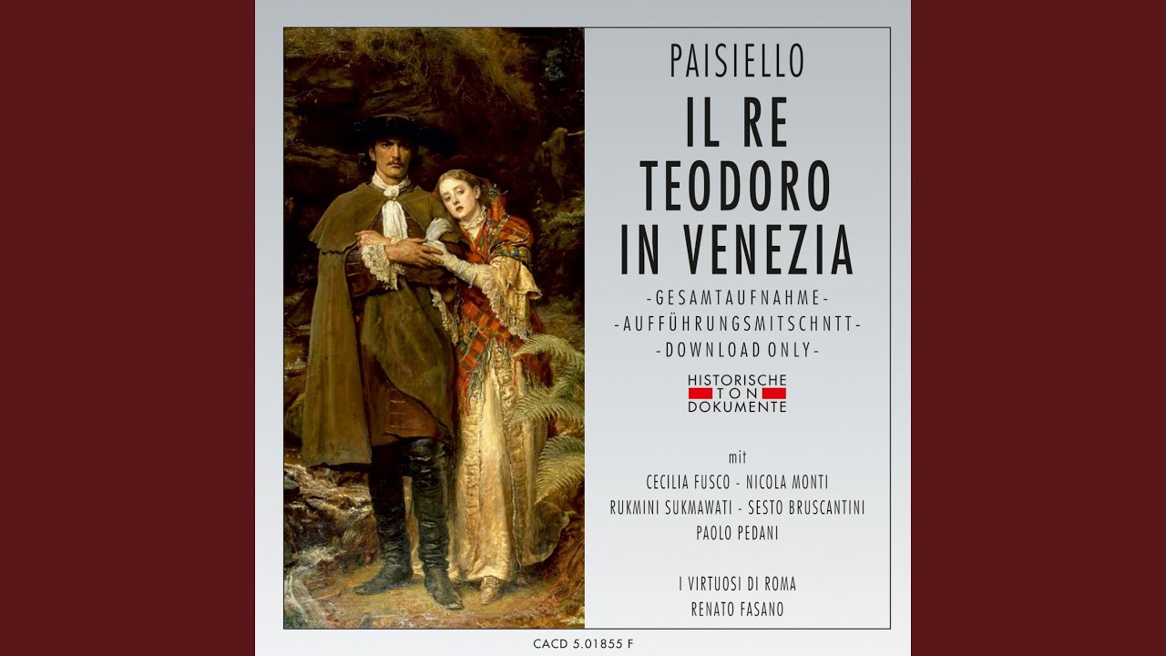 Il Re Teodoro in Venezia, erster Akt: O Giovinette innamorate