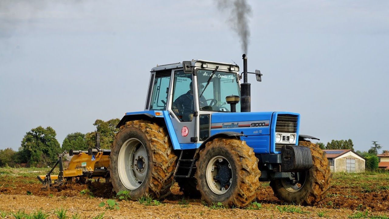 LANDINI 13000 MK II + Alpego Craker KE 250 | Soil Preparation
