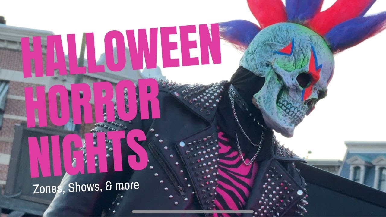 Halloween Horror Nights Orlando 2024 Scare Zones, Icons, Shows, Dead Coconut Vamps, & More | #HHN33
