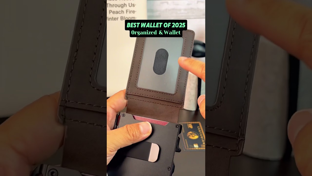 Airtag Men's Wallet New Metal Aluminum Box Case Rfid Anti-theft Swipe Credit Card Holder