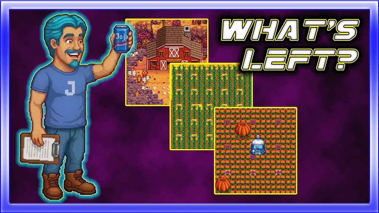 Joja Isn't the Villain: Road to Perfection – What’s Left for Joja in Stardew Valley Expanded (SVE)?