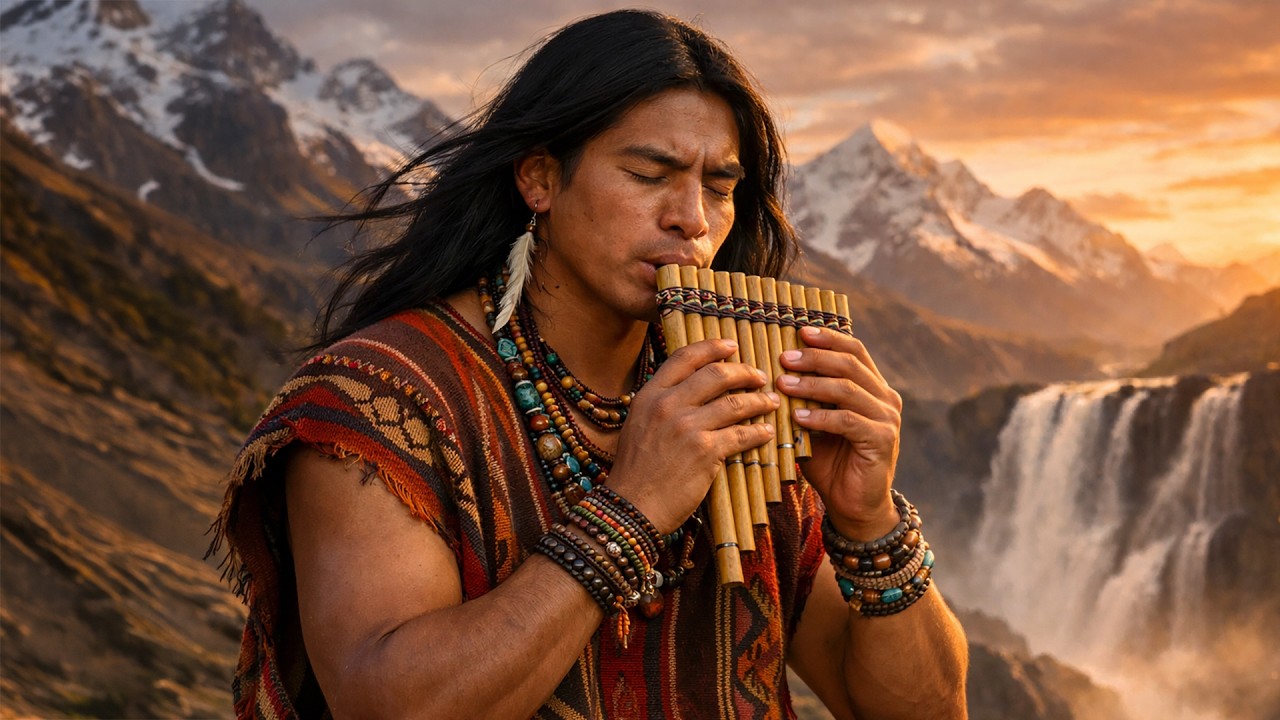 ANDEAN PAN FLUTE 🌿 Music to Heal the Soul, Spiritual Meditation & Inner Healing | Leo Rojas & Zamfir