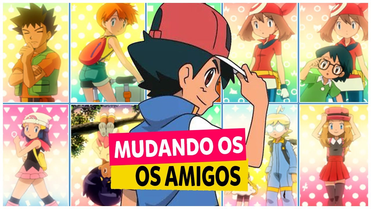 E SE O ASH VIAJASSE COM OUTROS AMIGOS? - DREAM TEAM POKÉMON