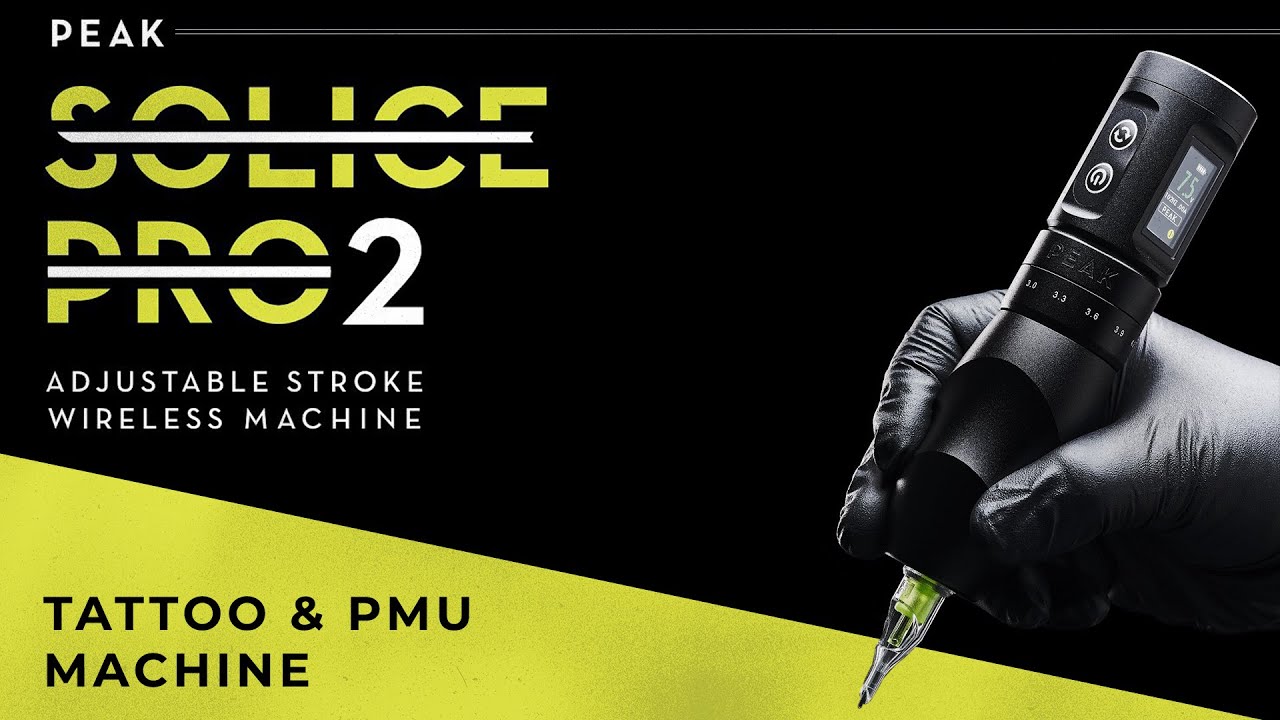 Peak Solice Pro V2 - Wireless Tattoo & PMU Machine