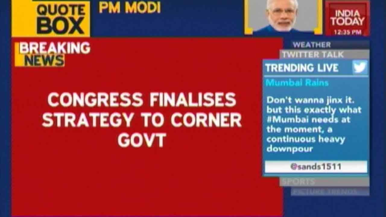 Congress Readies Itself Ahead Of Monsoon Session