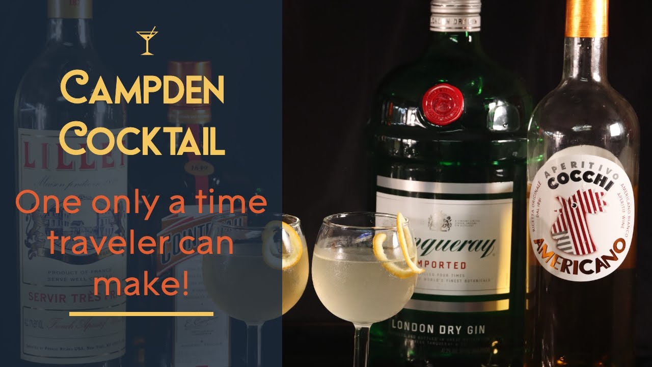Campden Cocktail - One, only a time traveler can make with Kina Lillet