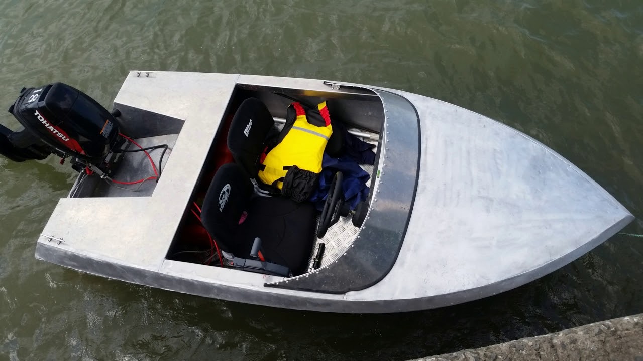 How to build a 10ft mini speed aluminum boat/Homemade Aluminum Jet Boat