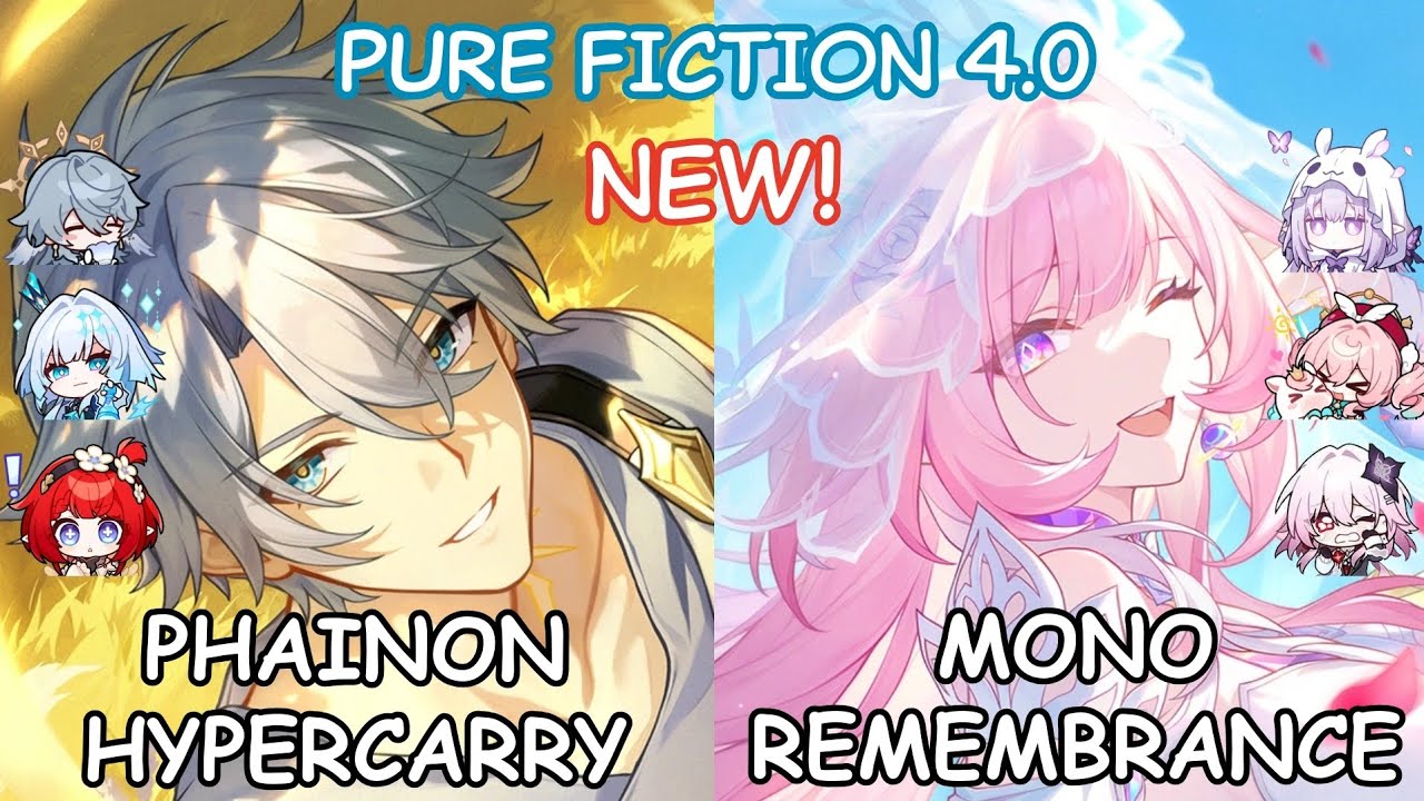 E0S1 Phainon Hypercarry & E0S1 Castorcie x E0S1 Cyrene - Pure Fiction 4.0 - Honkai: Star Rail