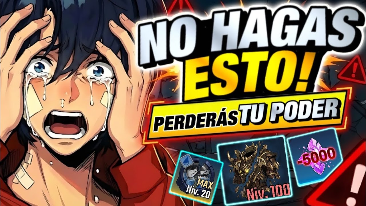 ¡NO GASTES NADA! 5 Errores que MATAN tu PODER en Solo Leveling: ARISE