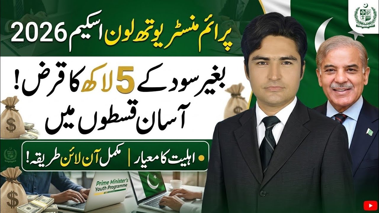 Prime Minister Youth Loan Scheme 2026: How to Apply Online for Interest-Free Loan